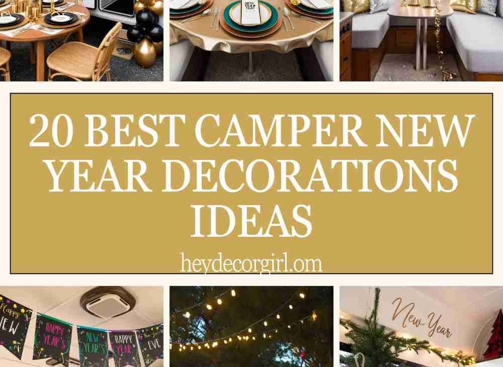 Camper New Year Decorations Ideas