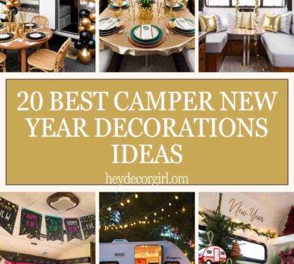 Camper New Year Decorations Ideas