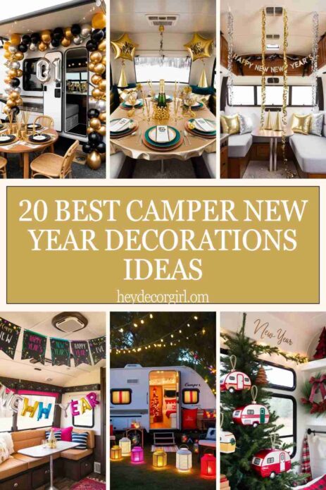 Camper New Year Decorations Ideas