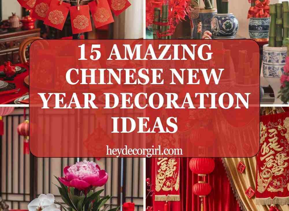 Chinese New Year decoration ideas