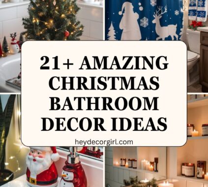 Christmas Bathroom Decor​ Ideas