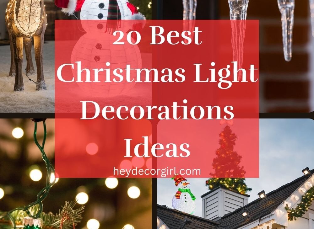 Christmas Light Decorations​ Ideas