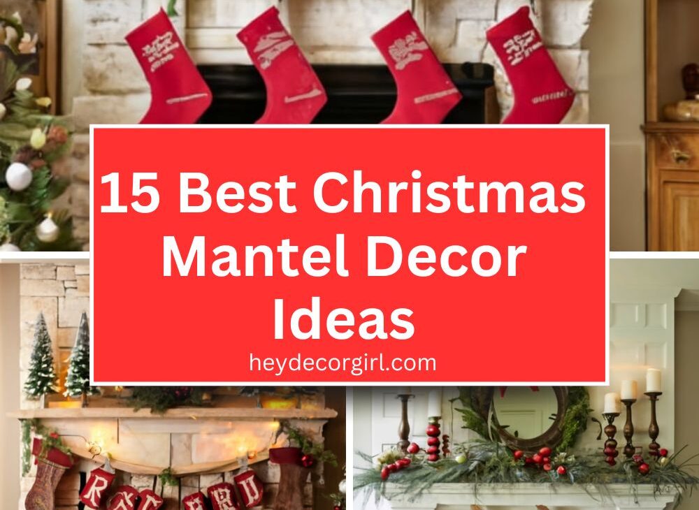 Christmas Mantel Decor​ Ideas