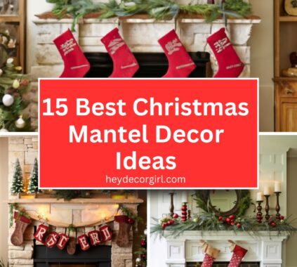 Christmas Mantel Decor​ Ideas