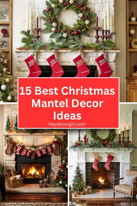 Christmas Mantel Decor​ Ideas