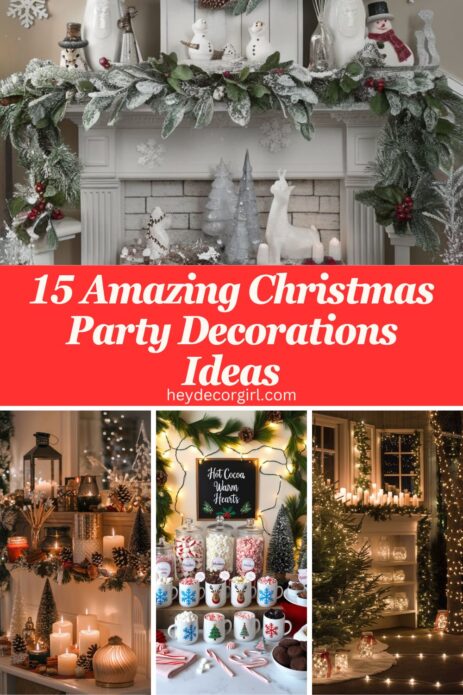 Christmas Party Decorations​ Ideas