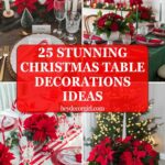 Christmas Table Decorations​ Ideas