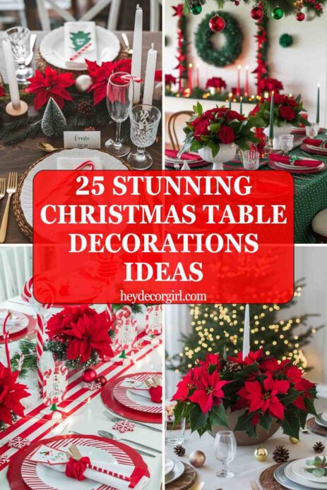 Christmas Table Decorations​ Ideas