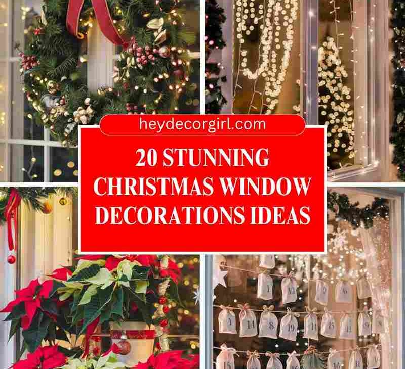 Christmas Window Decorations Ideas