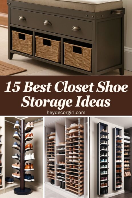 Closet Shoe Storage Ideas