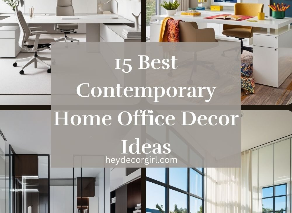 Contemporary Home Office Decor Ideas