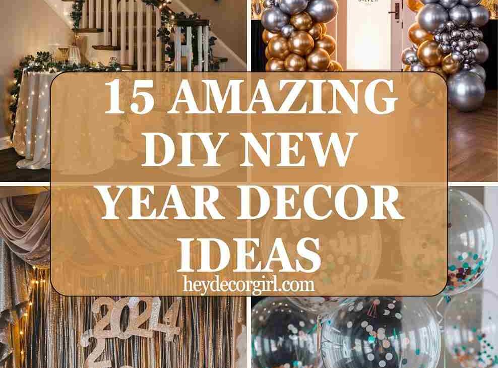 DIY New Year Decor Ideas