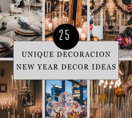 Decoracion New Year Decor Ideas 