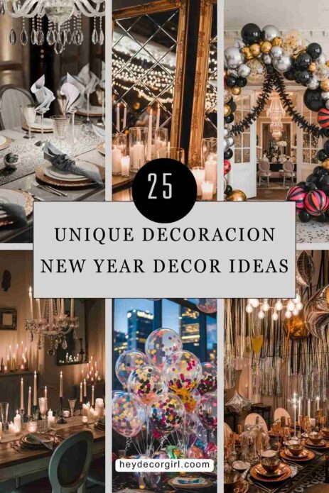 Decoracion New Year Decor Ideas 