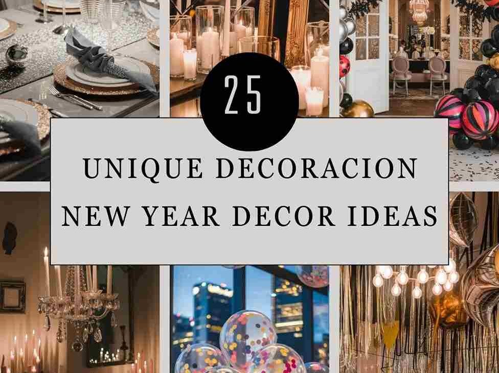 Decoracion New Year Decor Ideas 