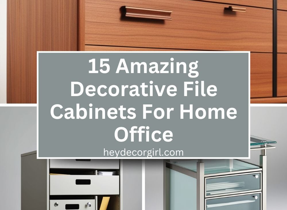 Decorative File Cabinets For Home Office​​