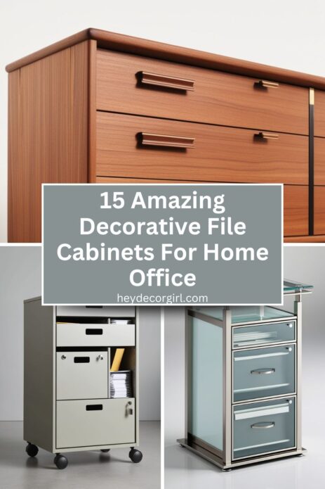 Decorative File Cabinets For Home Office​​