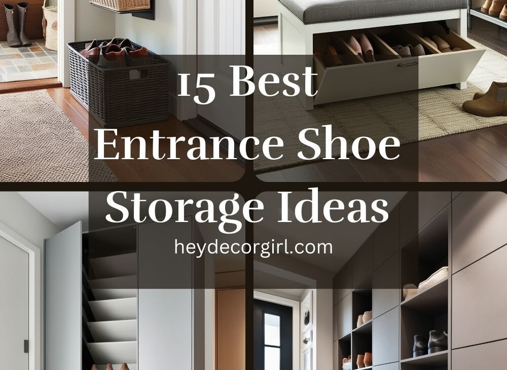 Entrance Shoe Storage Ideas