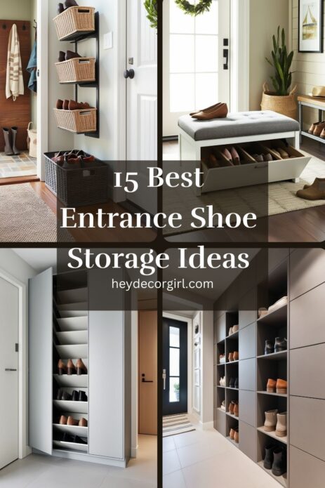 Entrance Shoe Storage Ideas