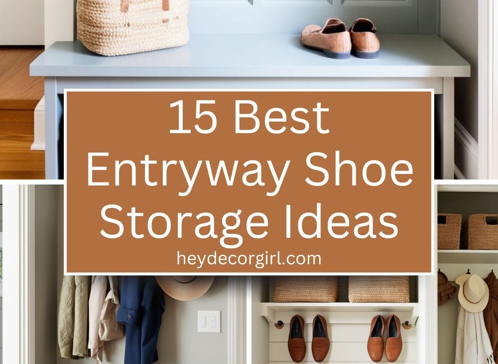 Entryway Shoe Storage Ideas