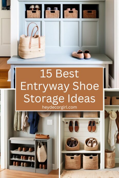 Entryway Shoe Storage Ideas