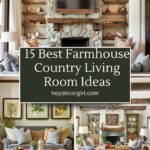 Farmhouse Country Living Room Ideas​