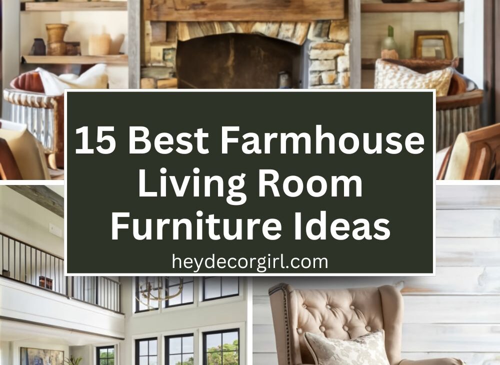 Farmhouse Living Room Furniture​ Ideas