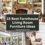 Farmhouse Living Room Furniture​ Ideas