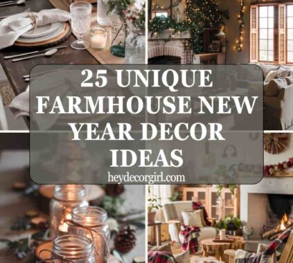 Farmhouse New Year Decor Ideas