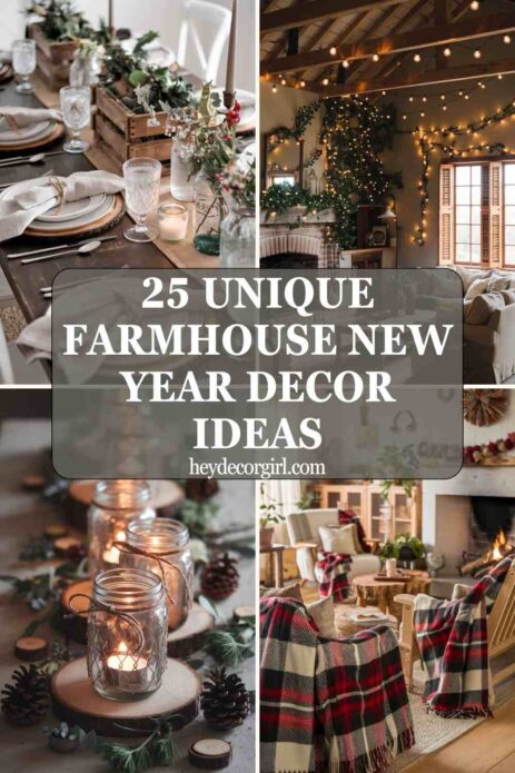 Farmhouse New Year Decor Ideas