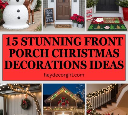 Front Porch Christmas Decorations​ Ideas