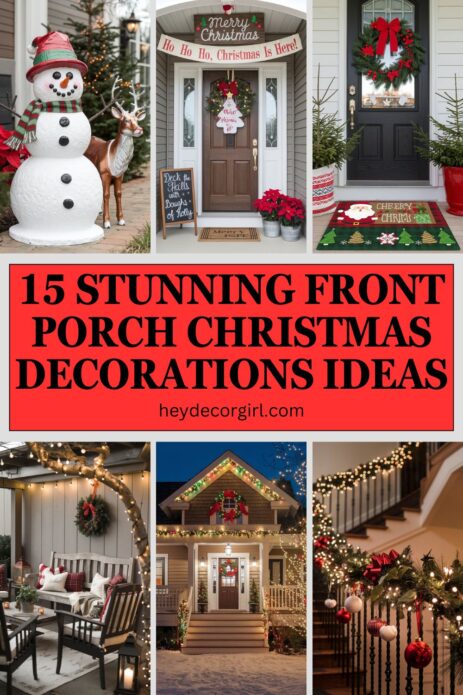 Front Porch Christmas Decorations​ Ideas