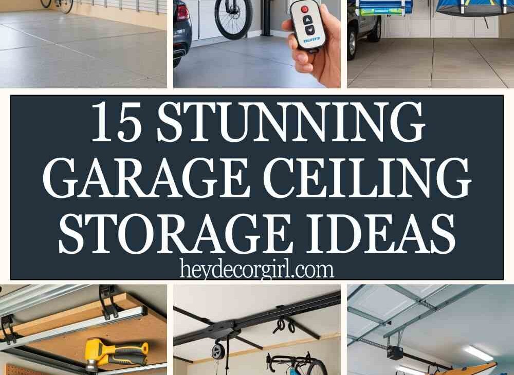 Garage Ceiling Storage Ideas