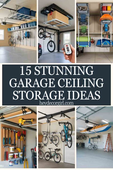 Garage Ceiling Storage Ideas