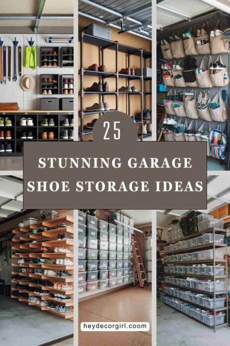 Garage Shoe Storage Ideas