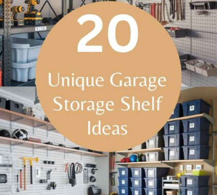 Garage Storage Shelf Ideas