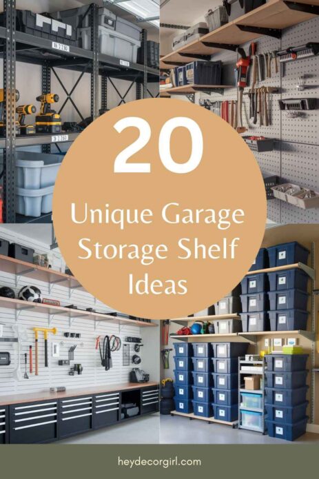 Garage Storage Shelf Ideas