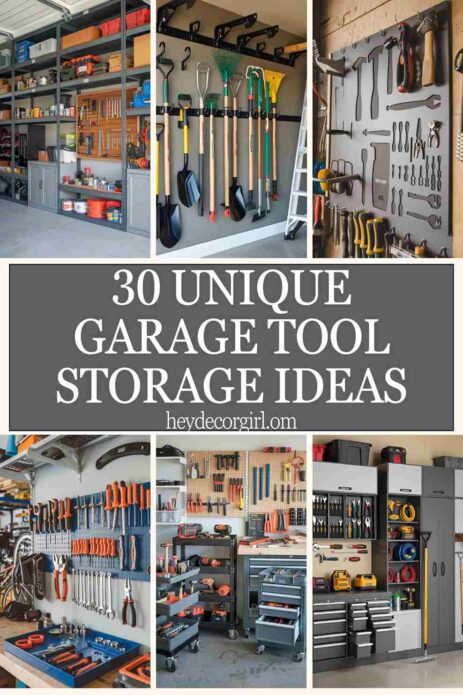 Garage Tool Storage Ideas