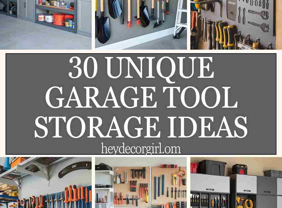 Garage Tool Storage Ideas