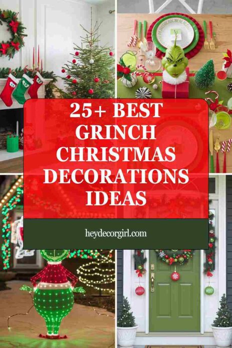 Grinch Christmas Decorations Ideas