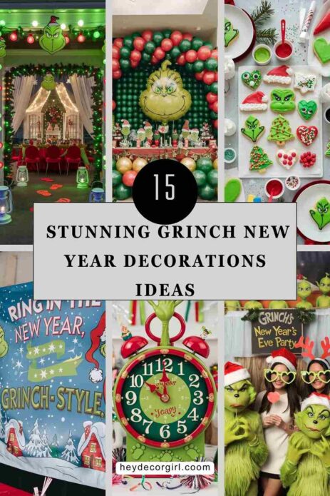 Grinch New Year Decorations Ideas