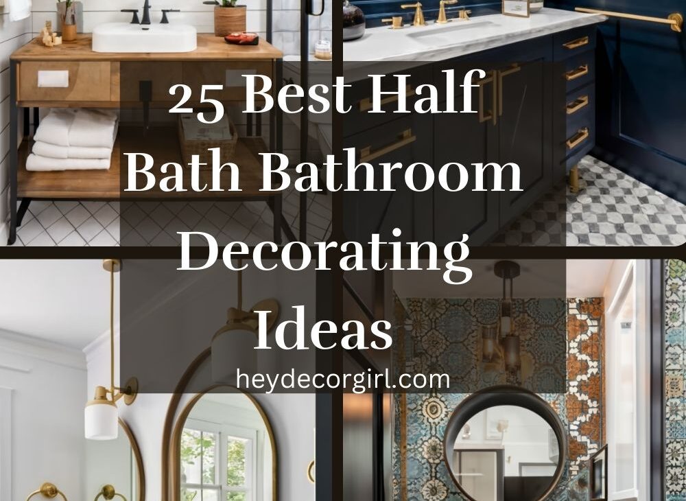 Half Bath Bathroom Decorating Ideas​