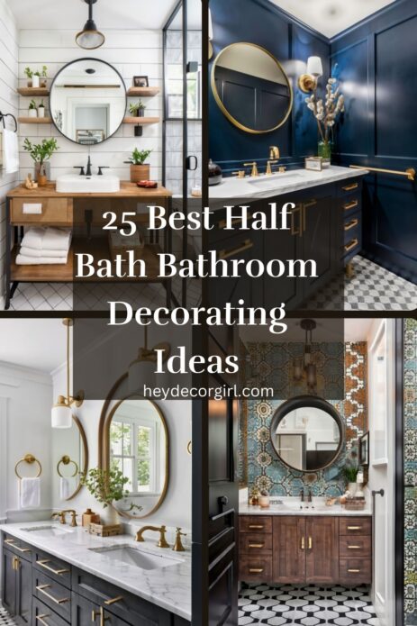 Half Bath Bathroom Decorating Ideas​