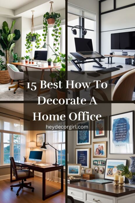 How To Decorate A Home Office