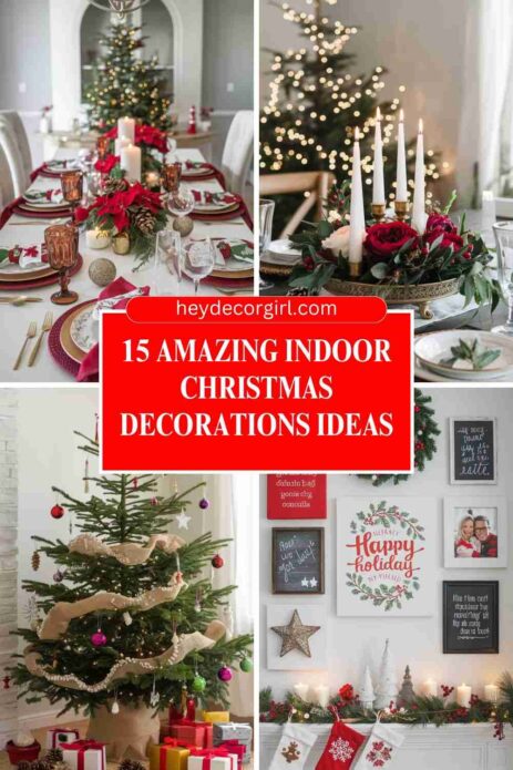 Indoor Christmas Decorations Ideas