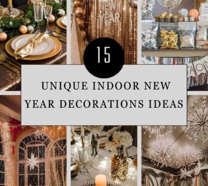 Indoor New Year Decorations Ideas 