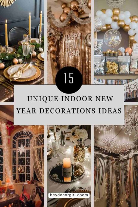 Indoor New Year Decorations Ideas 