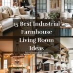 Industrial Farmhouse Living Room​ Ideas