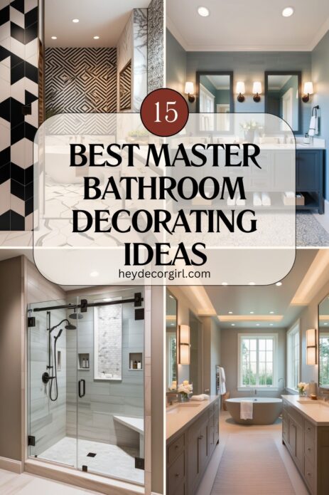 Master Bathroom Decorating Ideas​