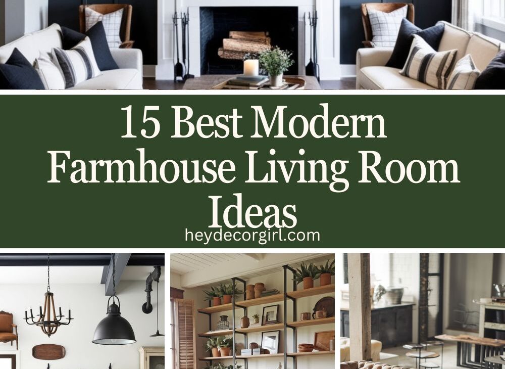 Modern Farmhouse Living Room​ Ideas